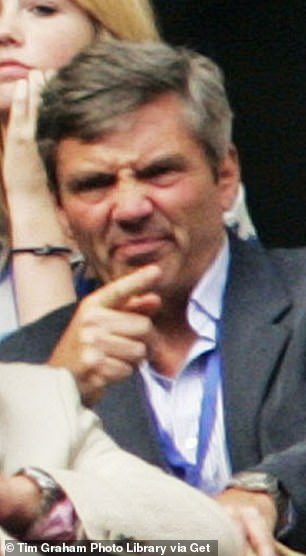 Michael looks less than impressed at the Concert for Diana held at Wembley Stadium in 2007