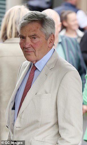 Michael arrives at Wimbledon in 2022