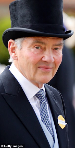 Michael looks content at Royal Ascot in 2024