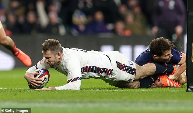 Daly's last-gasp score helped England record a 26-25 victory at Twickenham on Saturday
