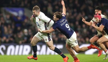 Antoine Dupont's final contribution against England was failing to stop Elliot Daly's late try