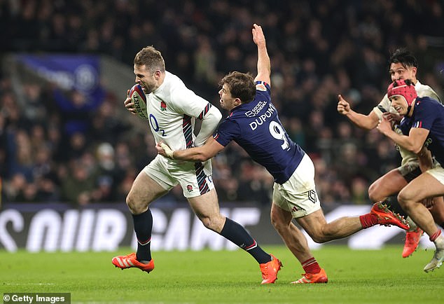 Antoine Dupont's final contribution against England was failing to stop Elliot Daly's late try