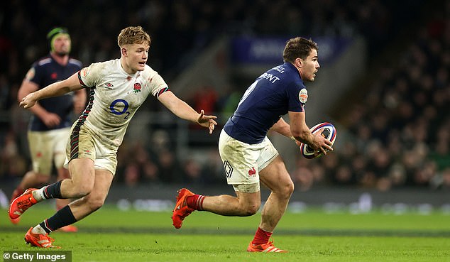 He did, however, show his class for France's opening try but it proved to be England's day