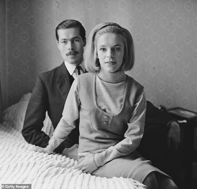 John Bingham (Lord Lucan) with his future wife Veronica Duncan after they announced their engagement in 1963. Over ten years later he went on the run after murdering the children's nanny