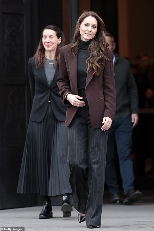 The blazer that Kate wore during a trip to the National Portrait Gallery this month sold out within hours, despite her wish to divert focus from her outfits