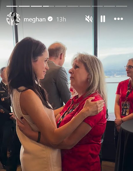 A photo from Meghan’s Instagram Stories account, posted during her five days at the Invictus Games