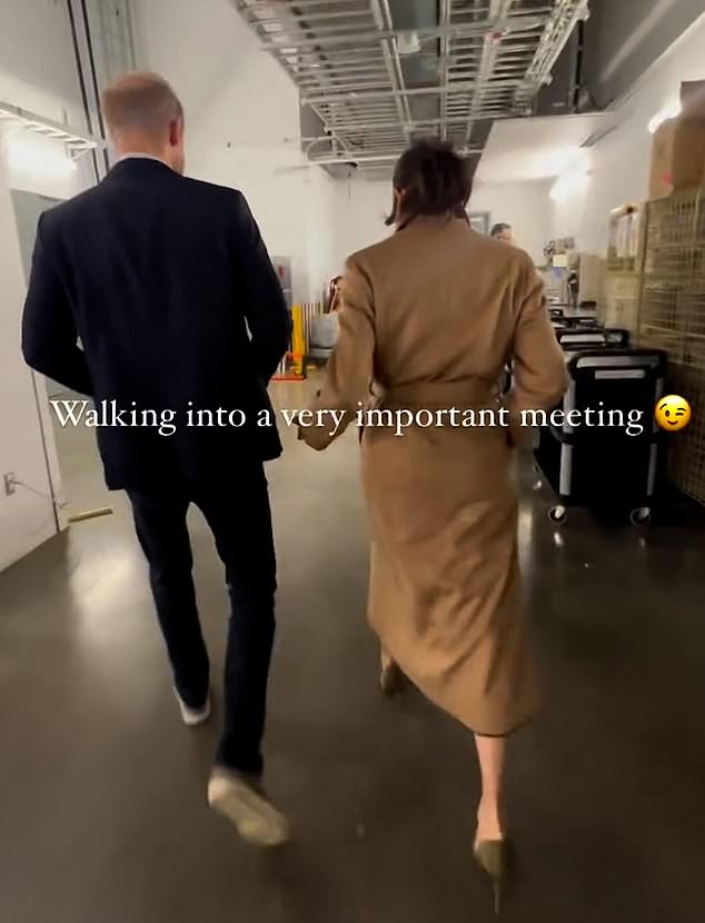 Prince Harry and Meghan in another snap from the Duchess's Instagram stories