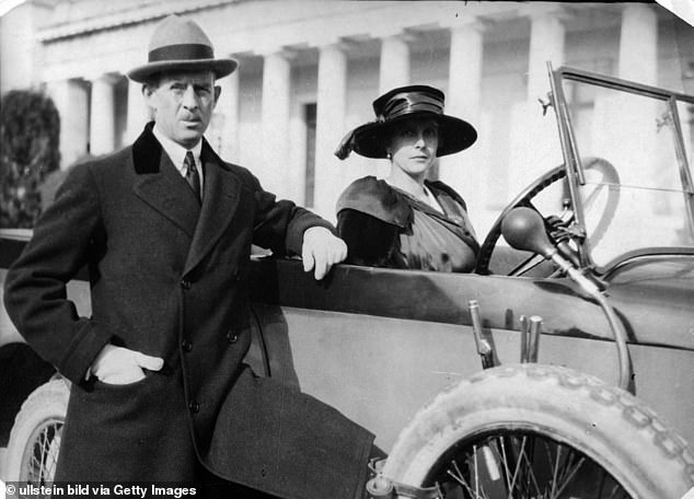 Prince Andrew of Greece with his wife Princess Alice of Battenberg