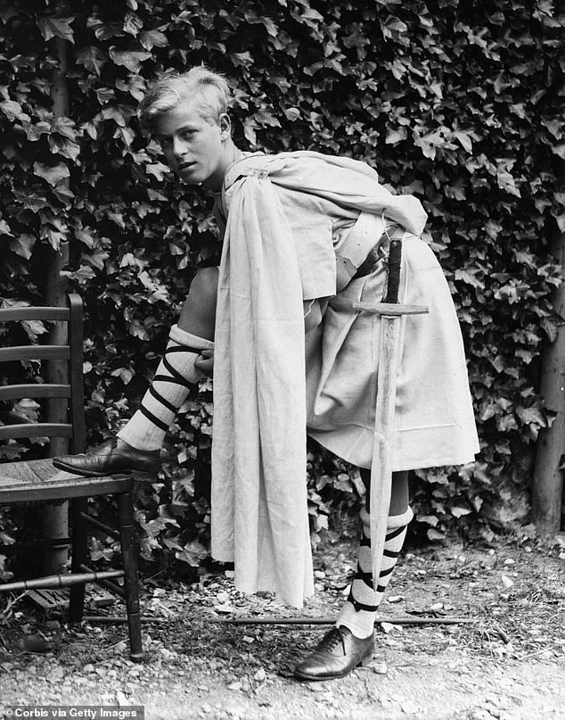 When Prince Philip would visit from Gordonstoun with a borrowed suitcase, he would find his father loafing around the Riviera at others' expense