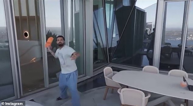The hitmaker, 38, who recently cancelled the final four shows of his Anita Max Win Tour, made headlines last week after he was filmed in a 'drone attack' video at his penthouse in Crown Towers - an apparent publicity stunt to promote his gambling website Stake