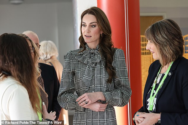 It comes as earlier this year, Kate arrived for her first royal 'away day' since 2023 as part of her slow and steady return, and visited a sock manufacturer and children's hospice, of which she has become patron