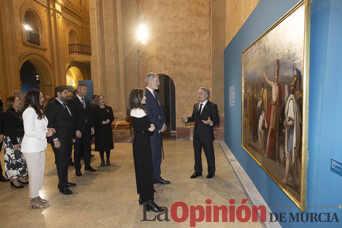 #Fotos Visita de los reyes de España a Caravaca (exposición Rafael Tegeo)