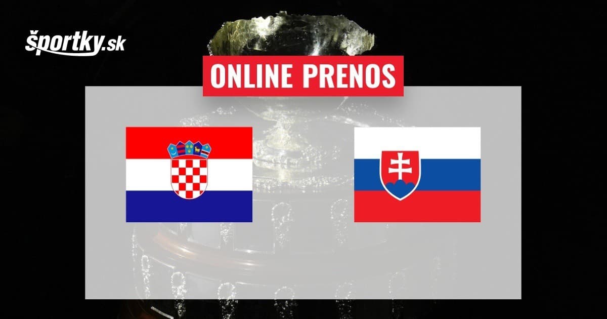 Chorvátsko - Slovensko: Online prenos zo štvorhry 1. kola kvalifikácie Davisovho pohára