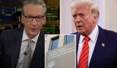 Bill Maher agrees with Trump that Department of Education should be abolished