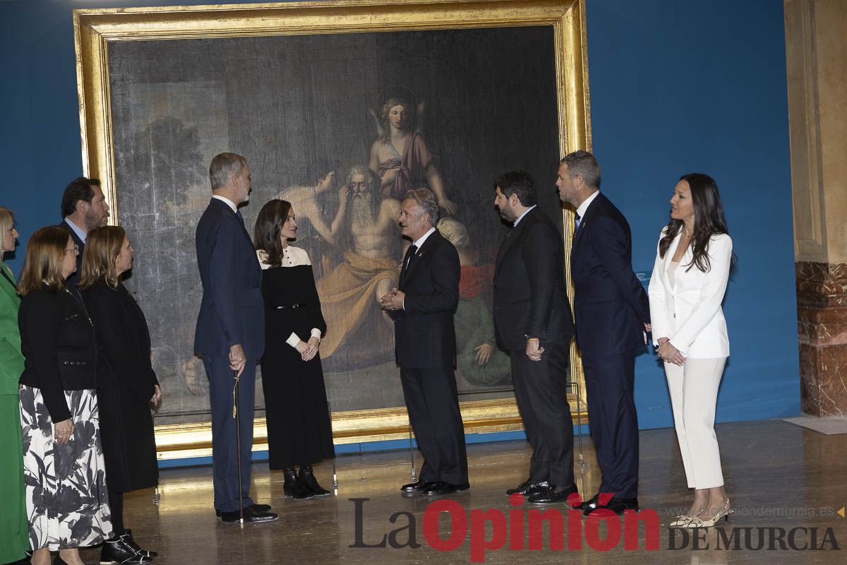 #Fotos Visita de los reyes de España a Caravaca (exposición Rafael Tegeo)