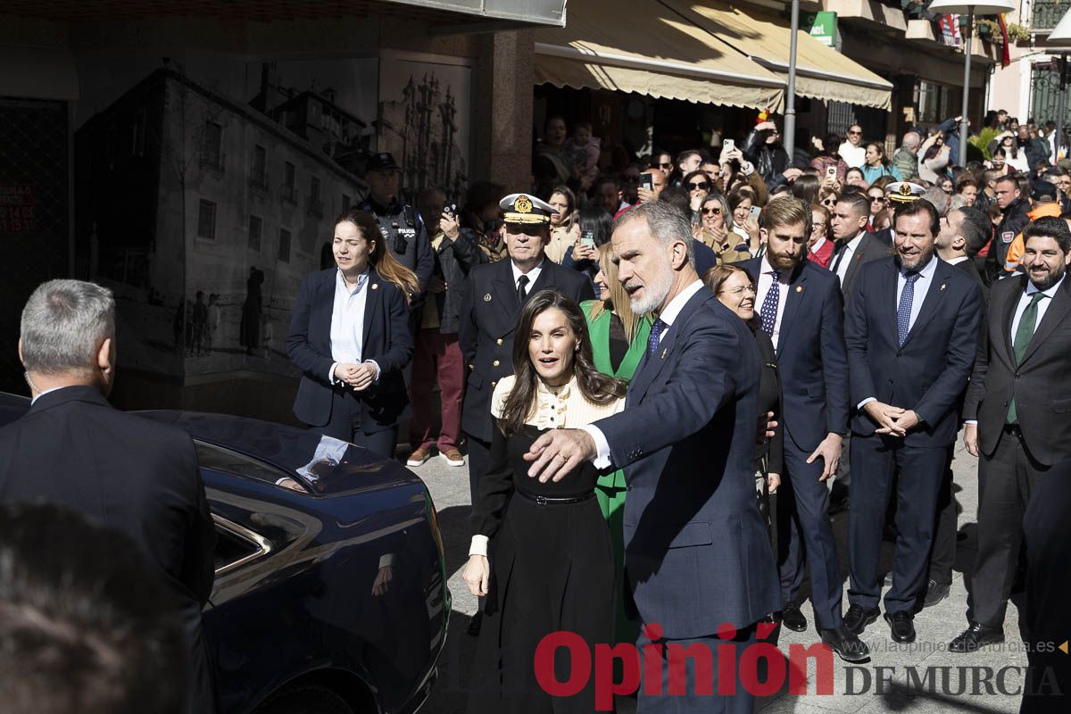 #Fotos Visita de los reyes de España a Caravaca (exposición Rafael Tegeo)