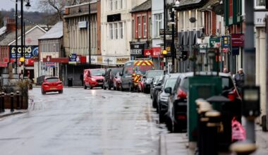Mass brawl erupts in centre of Welsh town as eight men arrested