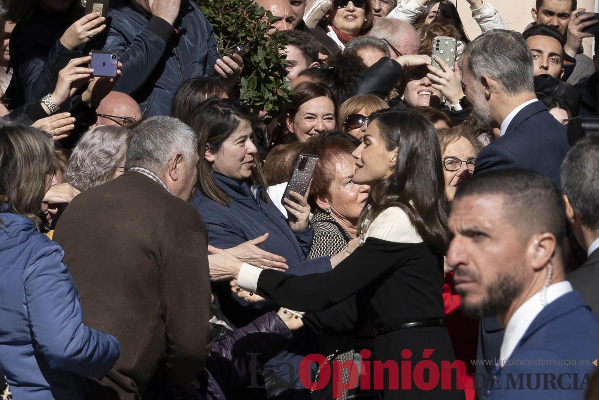 #Fotos Visita de los reyes de España a Caravaca (exposición Rafael Tegeo)