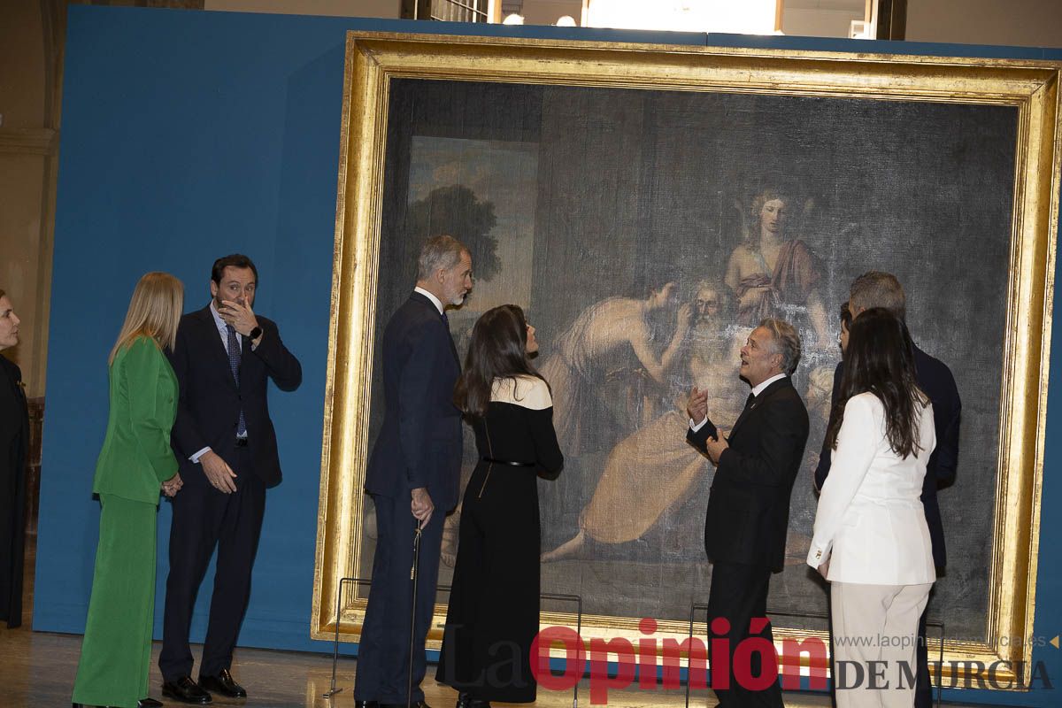 #Fotos Visita de los reyes de España a Caravaca (exposición Rafael Tegeo)