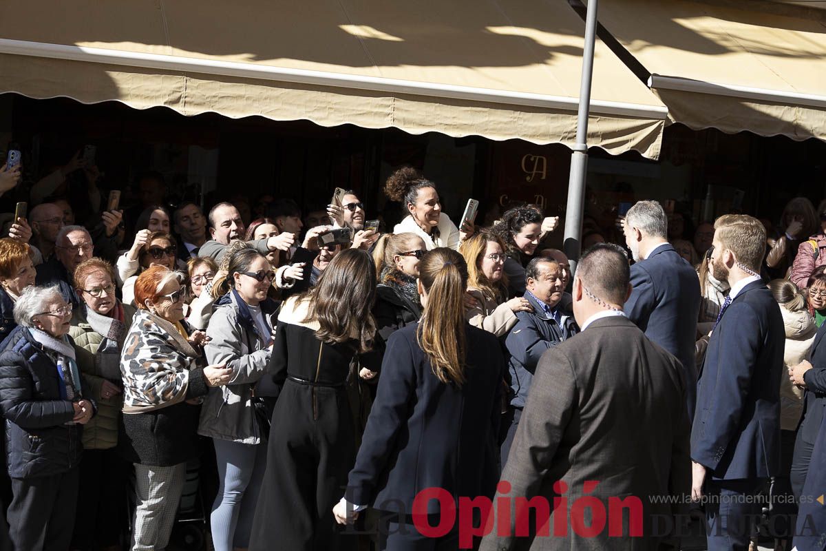 #Fotos Visita de los reyes de España a Caravaca (exposición Rafael Tegeo)