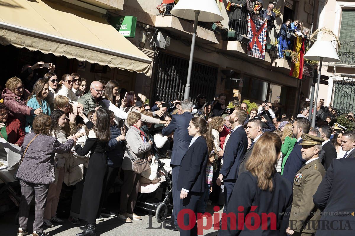 #Fotos Visita de los reyes de España a Caravaca (exposición Rafael Tegeo)