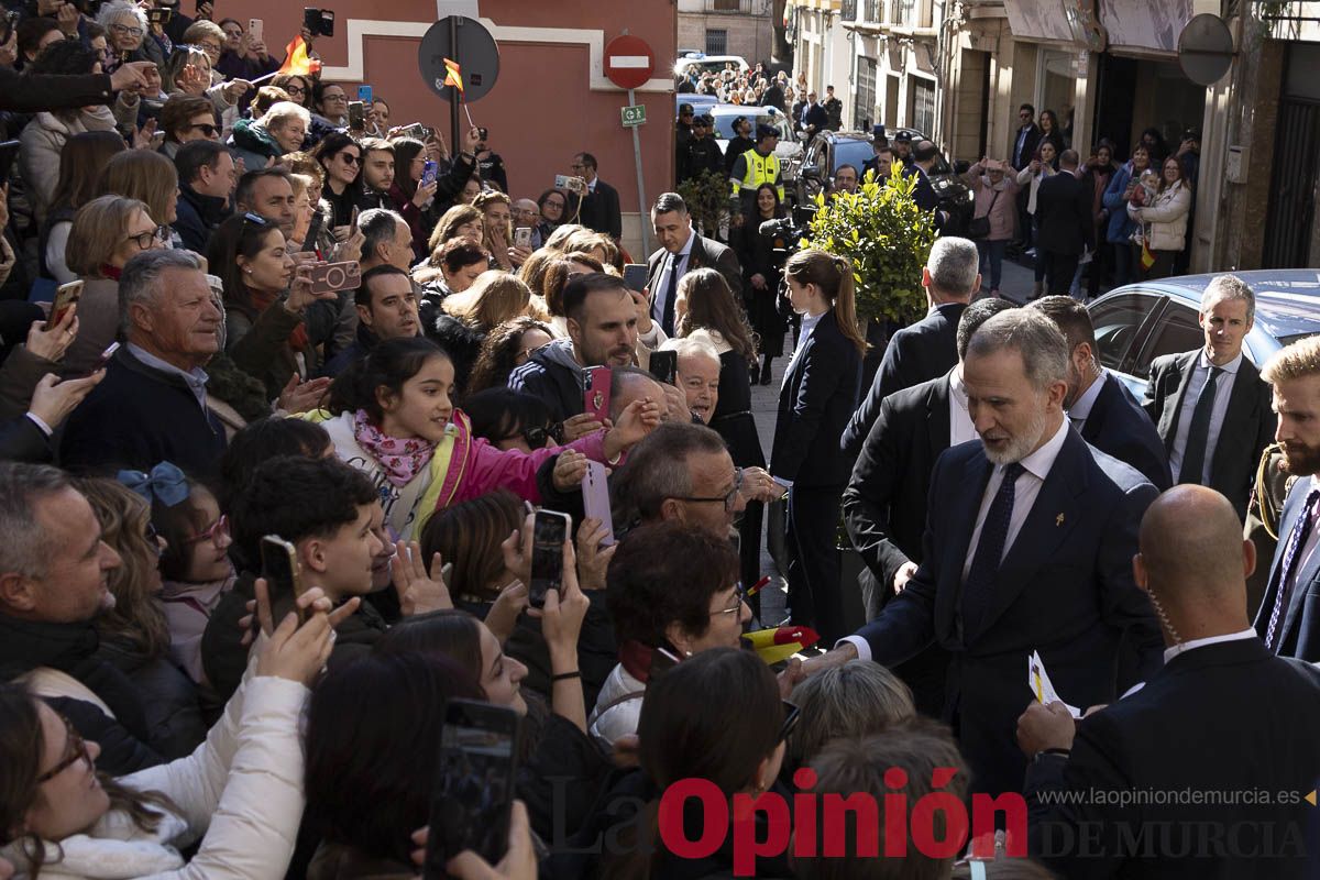 #Fotos Visita de los reyes de España a Caravaca (exposición Rafael Tegeo)