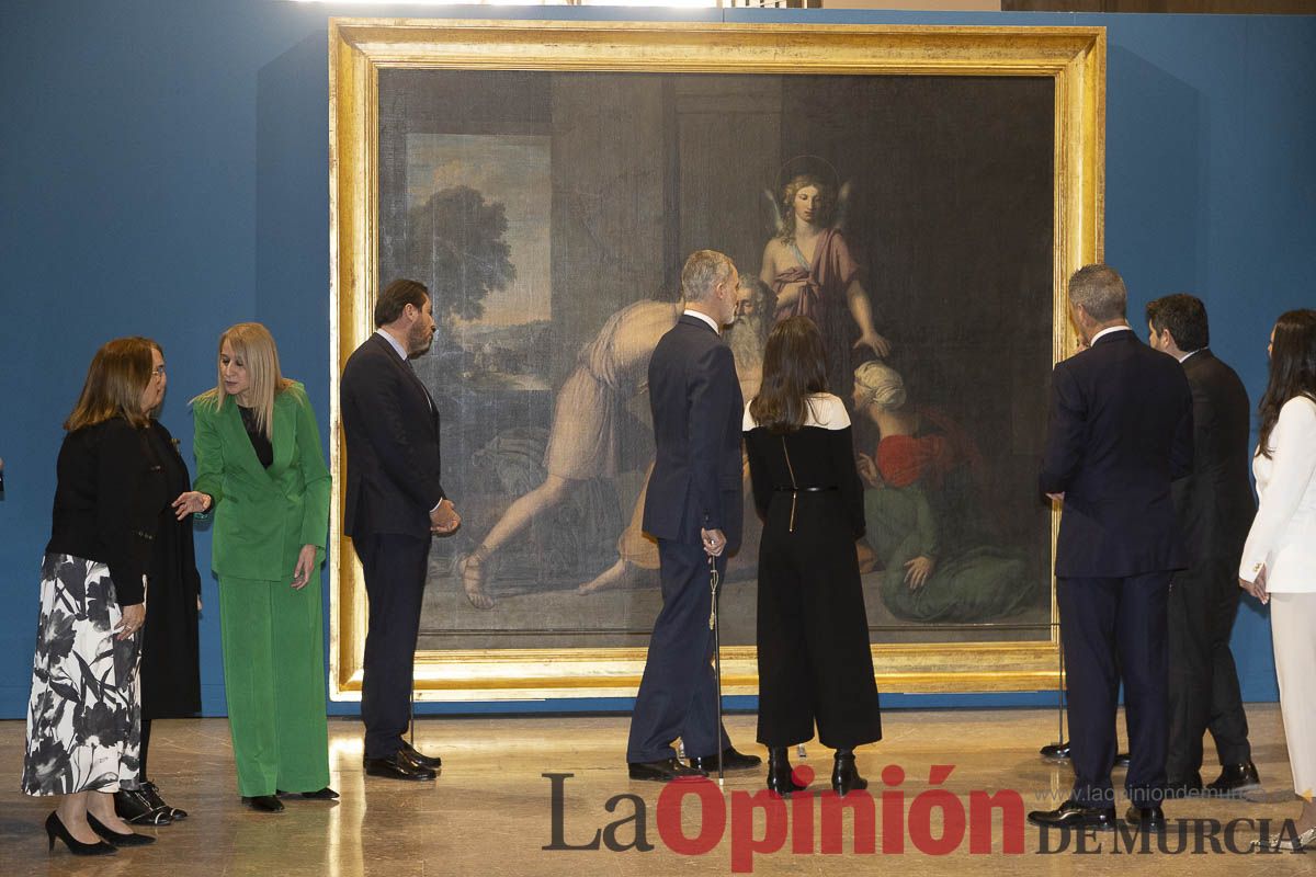 #Fotos Visita de los reyes de España a Caravaca (exposición Rafael Tegeo)