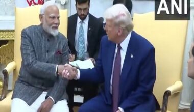 PM Modi and US President Donald Trump (Photo/ANI)