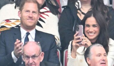 Meghan Markle and Prince Harry Have a Jumbotron Moment at Star-Studded Invictus Games Opening Ceremony