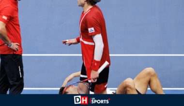 Zizou Bergs, sur l'incident avec Garin : "C'est un peu de ma faute, mais je pense qu'il exagère"