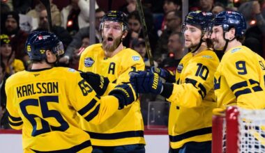 Sveriges laguppställning mot Finland