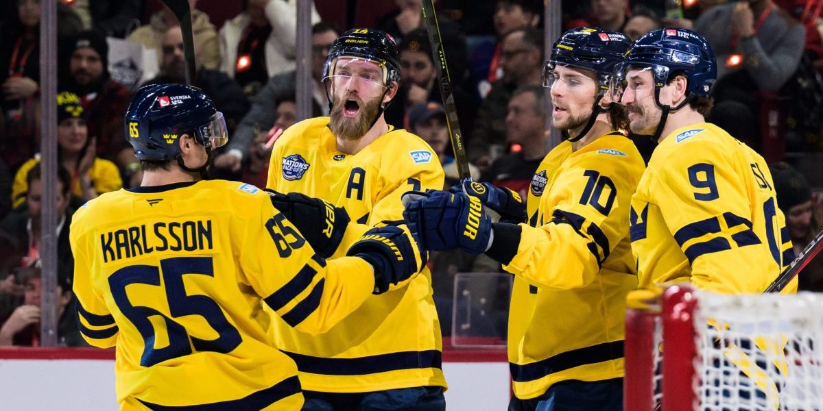 Sveriges laguppställning mot Finland