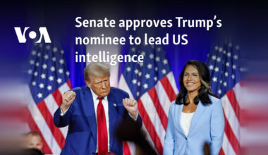Senate approves Trump’s nominee to lead US intelligence