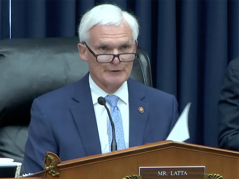 Subcommittee on Energy Chair Bob Latta (R-Ohio) gives comments at the start of the panel's hearing Feb. 5. Subcommittee on Energy Chair Bob Latta (R-Ohio) gives comments at the start of the panel's hearing Feb. 5.
