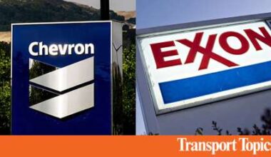 Exxon, Chevron Succumb to Oil-Refining Slump as Tariffs Loom