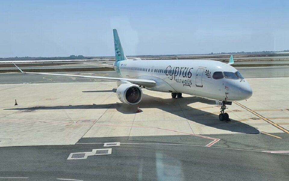 Cyprus Airways reschedules Friday flights to Athens