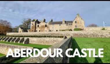 The beautiful hidden gem near Edinburgh - Aberdour Castle and gardens. The oldest standing castle in Scotland, and also a filming location for Outlander!