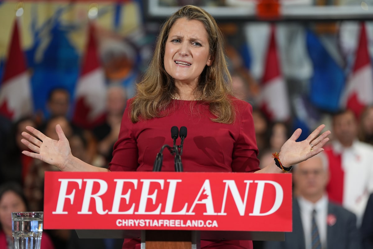 Energy experts question Chrystia Freeland’s pledge to push LNG