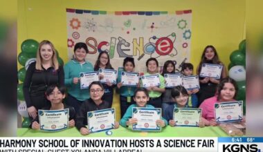 KGNS special guest judge highlights student innovation at Harmony’s Science Fair
