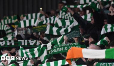 Call for Celtic to take action over IRA banner