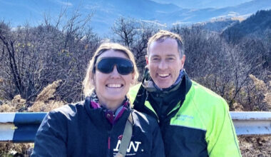 A British couple is in custody, facing espionage charges after being arrested while traveling on motorcycles in Iran.