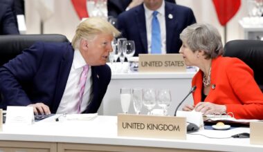 5 awkward encounters between UK prime ministers and US presidents  – POLITICO