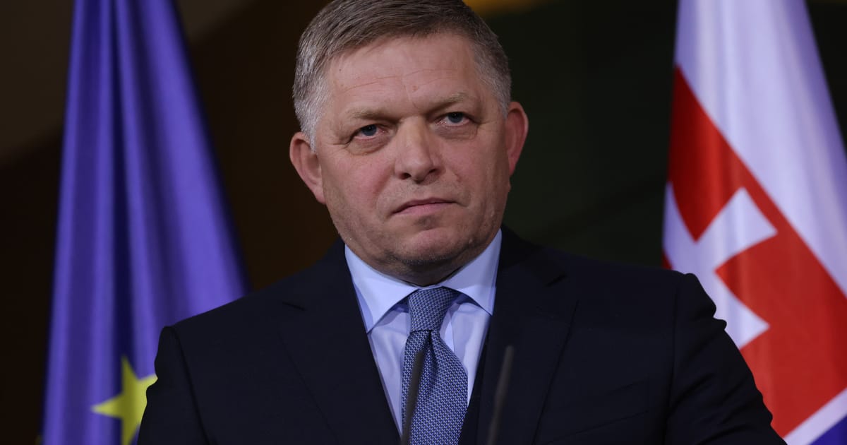 How Czech-Slovak relations went south as Robert Fico turned east – POLITICO