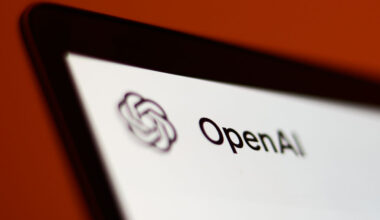 OpenAI ChatGPT website displayed on a laptop screen is seen in this illustration photo.