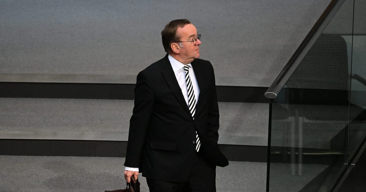 Germany’s Pistorius pushes back on Trump’s NATO spending demand – POLITICO