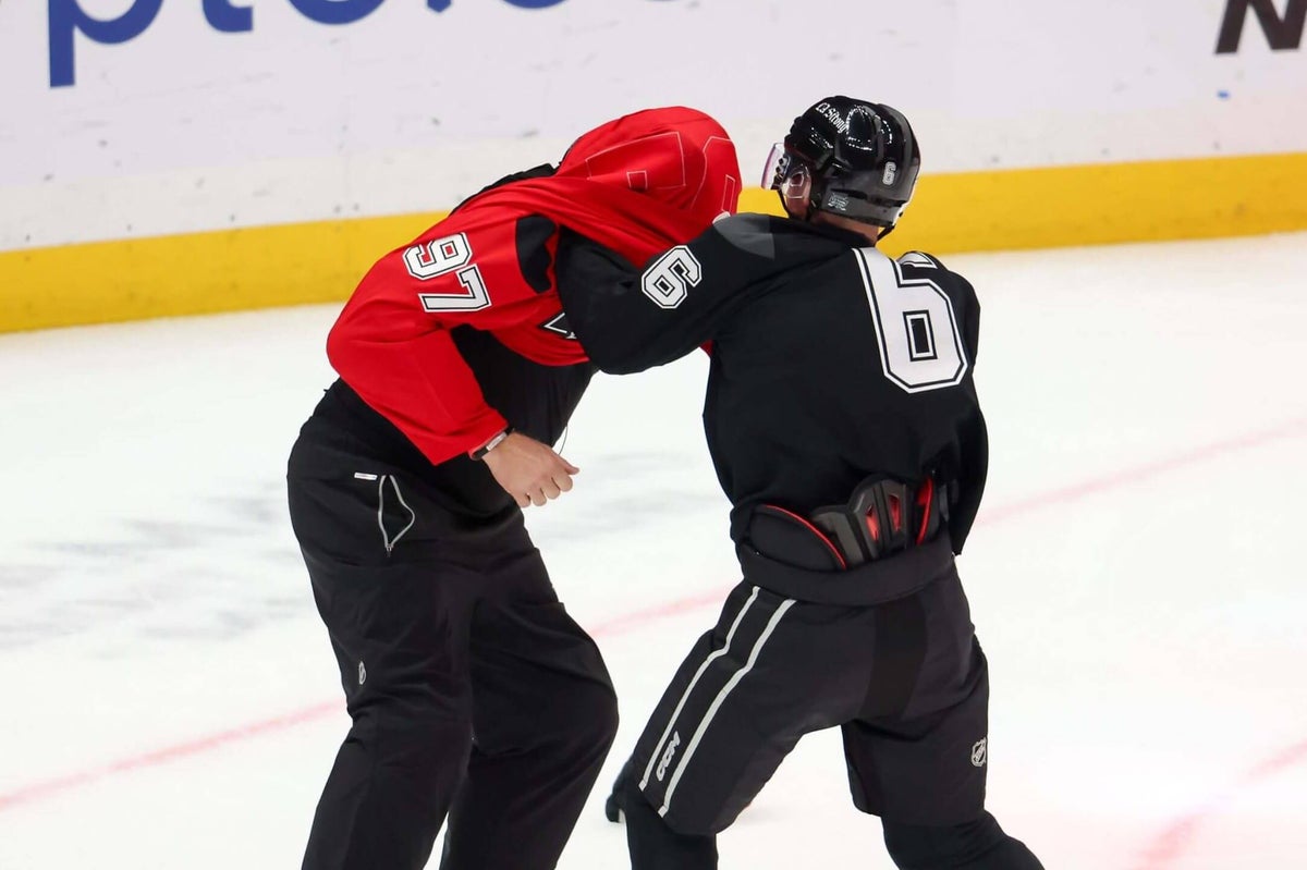 Steve Carell, Justin Bieber headline Los Angeles charity hockey game: ‘These guys were ready’