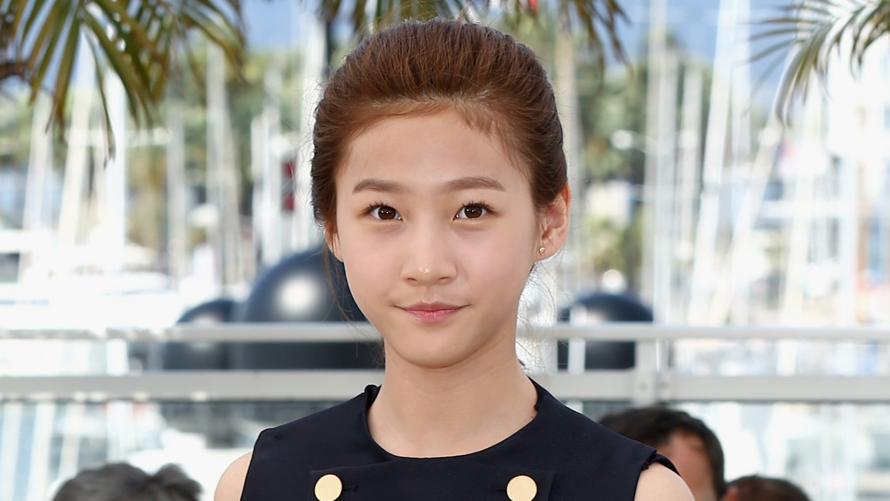 Kim Sae-ron at the 2014 Cannes Film Festival.