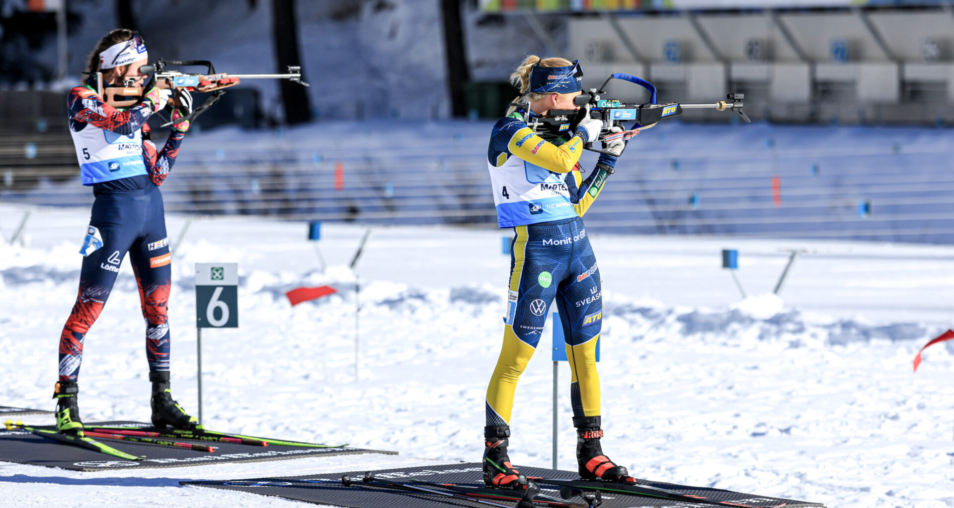 Sverige missade medalj i den avslutande stafetten