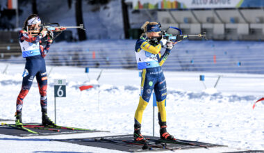 Sverige missade medalj i den avslutande stafetten