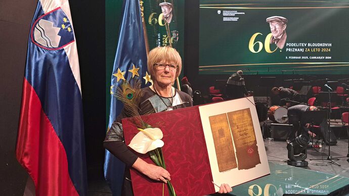 Former international judge Irena Rosa receives Slovenia’s highest lifetime achievement award